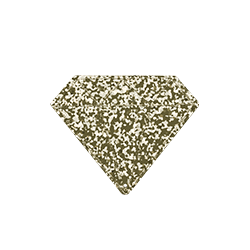 Clip diamant paillettes or - sac à main personnalisable - And Joy
