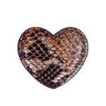 Coeur serpent multicolore