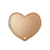 Coeur perforé - Doré (en précommande)