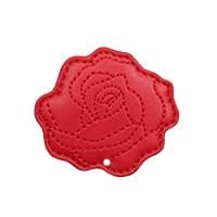 Rose perforée - Rouge (en précommande)