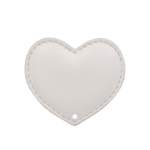Coeur blanc - perforé