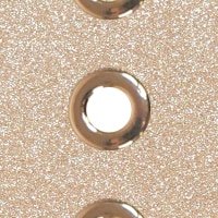 Sangle épaisse - Paillettes or