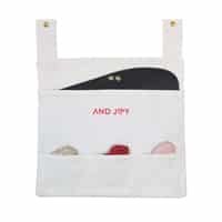 Porte-rabat (rangement 2 rabats + 3 clips)