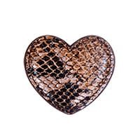 Coeur serpent multicolore