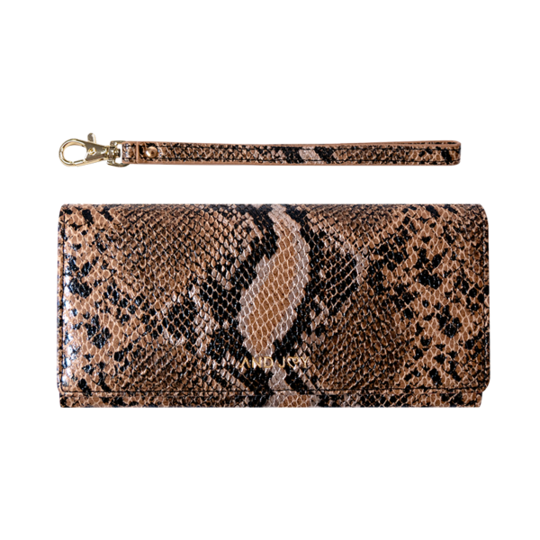 Portefeuille - Serpent multicolore